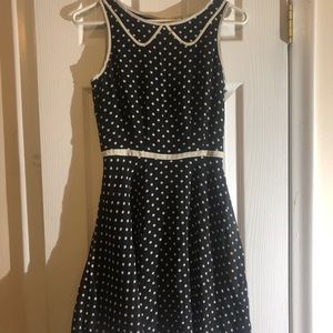 Lauren Conrad LC Vintage polka dot dress